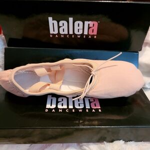 Balera Women's B50 Stretch Canvas Split-Sole Ballet Shoe In Pro Pink